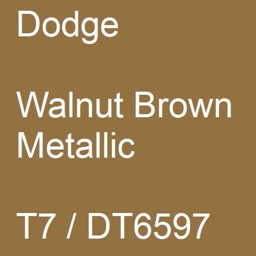 Dodge, Walnut Brown Metallic, T7 / DT6597.